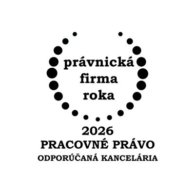 Právnická firma roka 2026 - Pracovné právo
